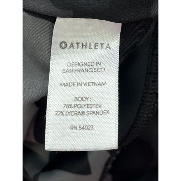 Athleta Leggings Size XS Gray‎ BLACK Camo 26" Inseam - Picture 6 of 8
